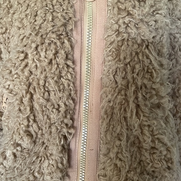 Free People High In The Sky Bomber Teddy Jacket - Picture 2 of 12